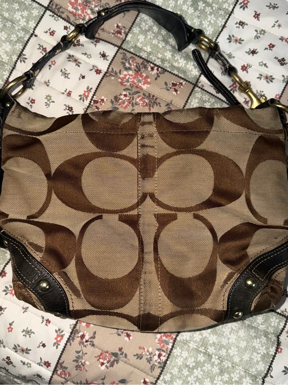 Vintage Coach Carly Shoulder Bag